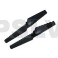 BLH7520 - Hélices noires avec rotation sens horaire Blade mQX